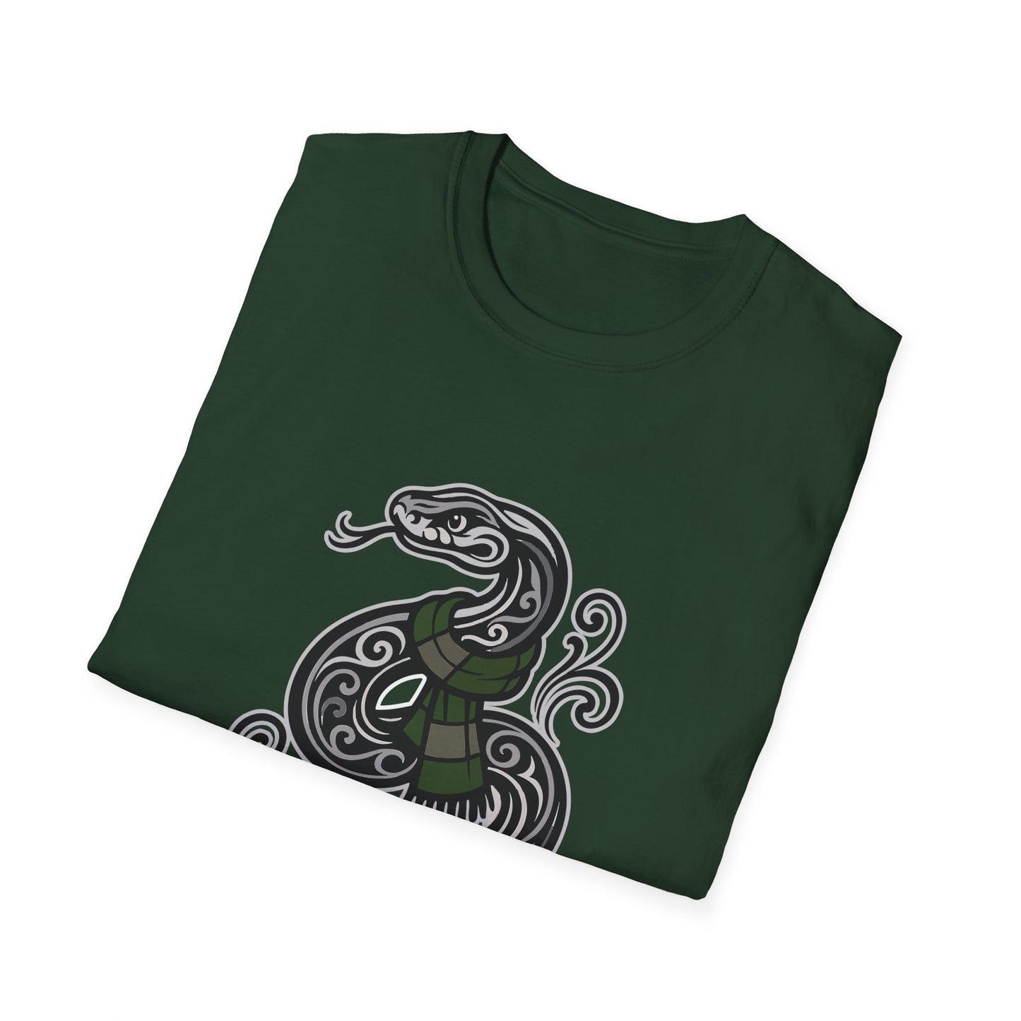 Slyther-House T-shirt | Snake T-Shirt | Wizarding House School T-Shirt