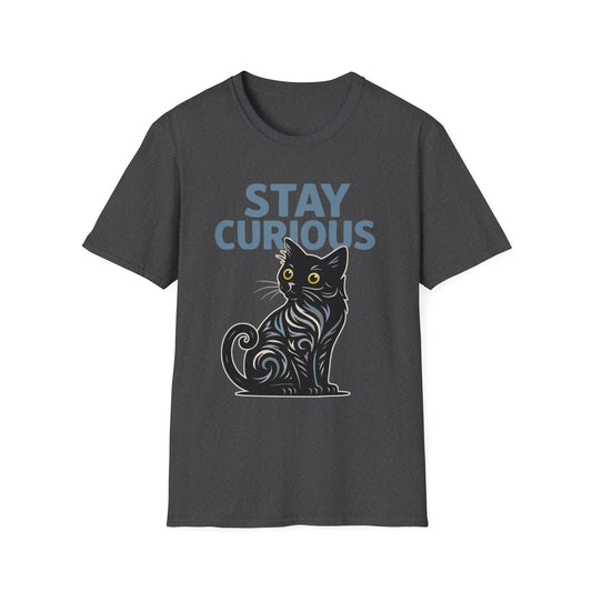 Stay Curious Cat T-Shirt