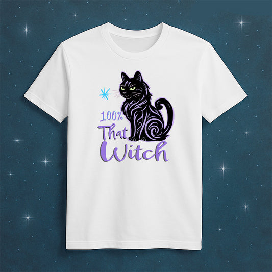 100% That Witch Cat Tee