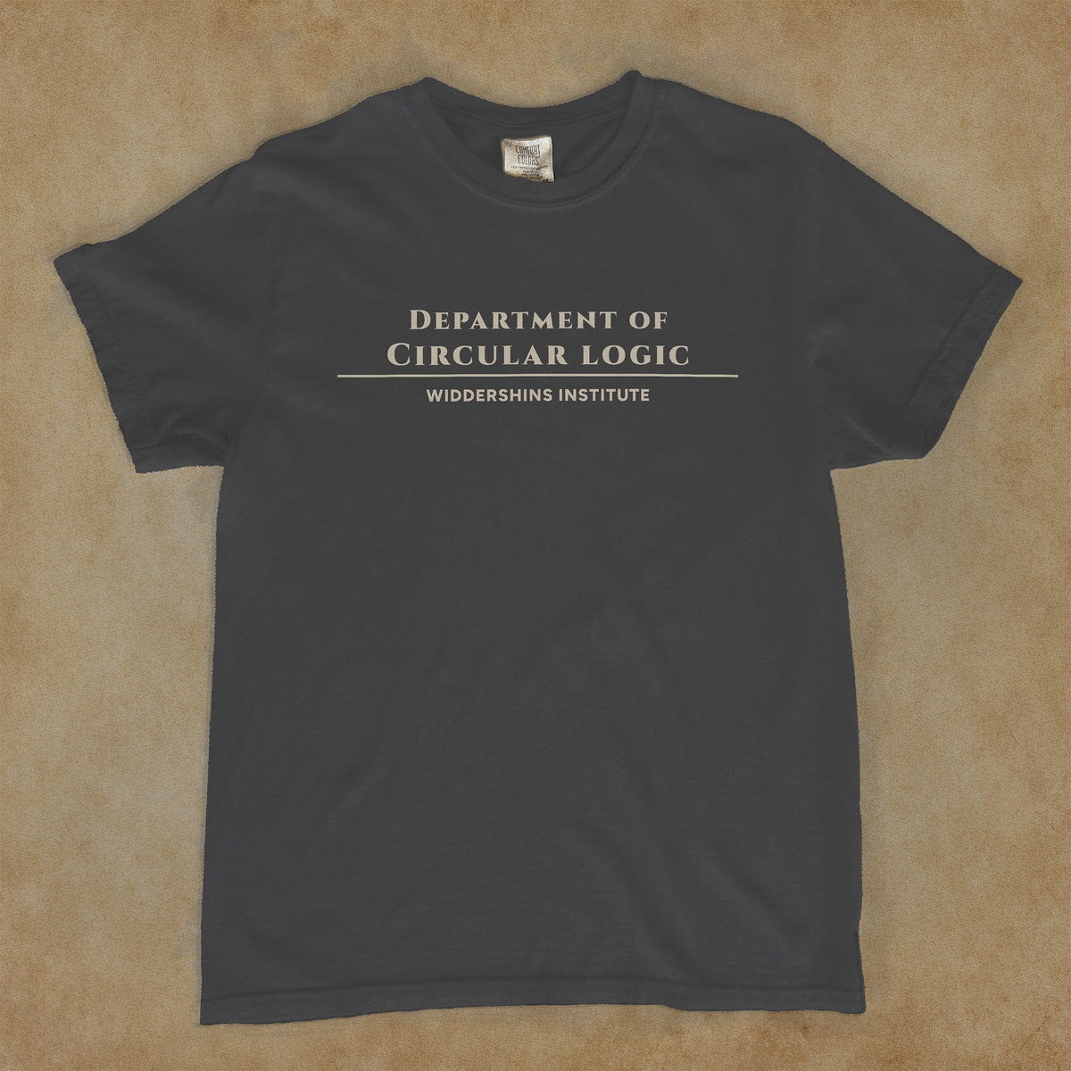 Department of Circular Logic