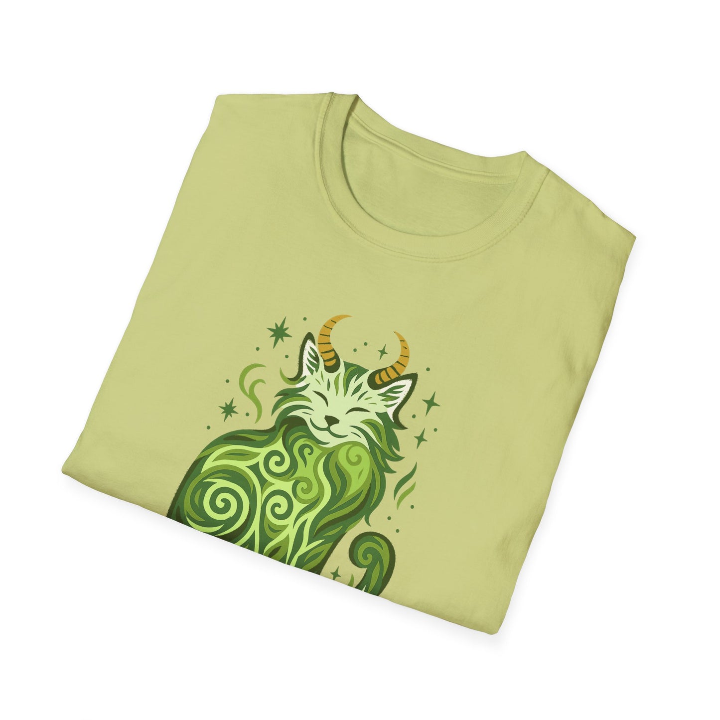Taurus Zodiac Cat T-Shirt — Taurus Astrological Sign with Cat Graphic