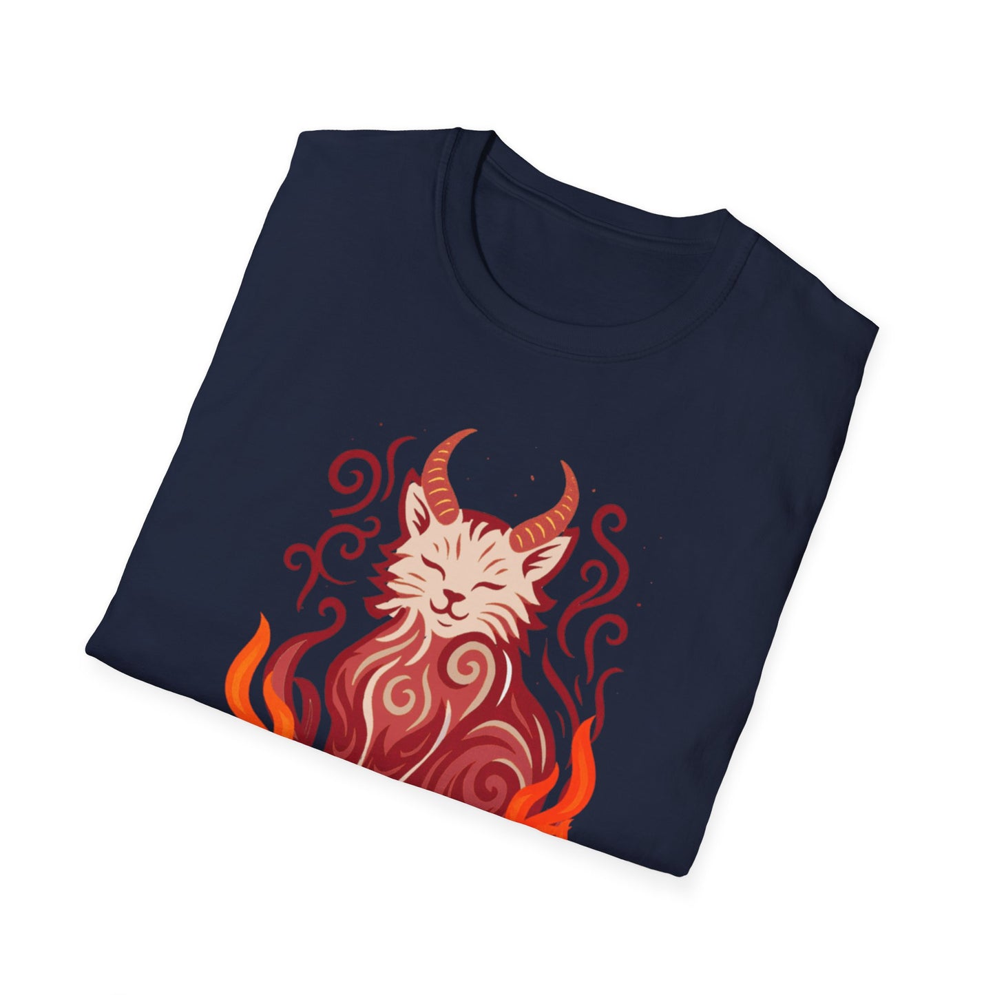 Aries Zodiac Cat T-Shirt — Aries Astrological Sign with Cat Graphic