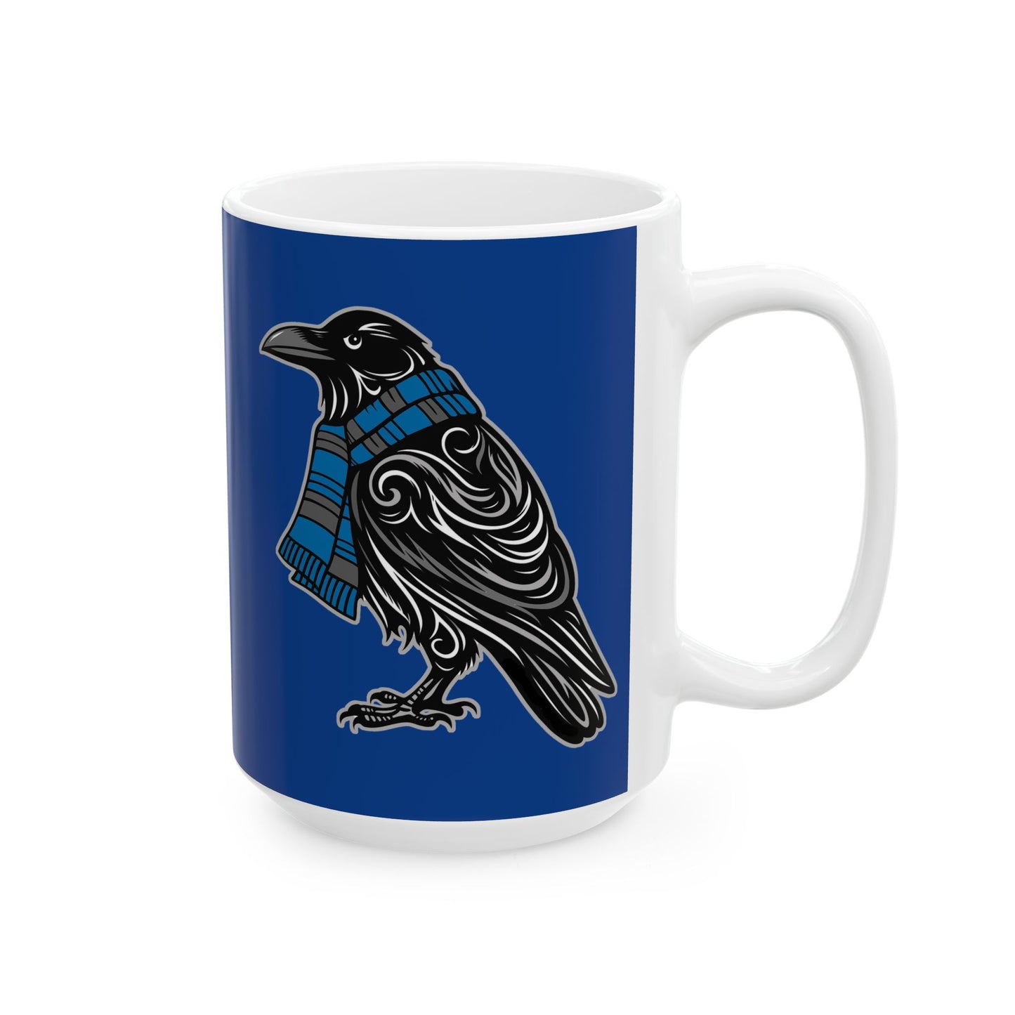 Raven House Mug - Blue | Wizard Coffee Cup 11 or 15 oz