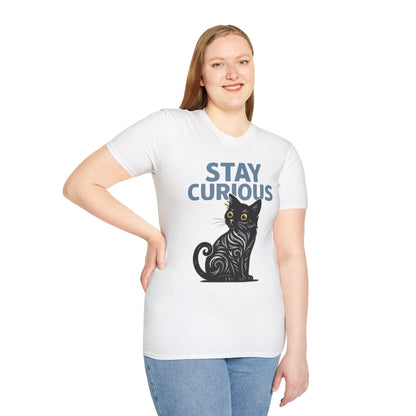 Stay Curious Cat T-Shirt