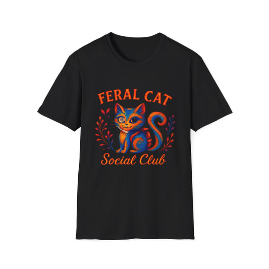 Feral Cat Social Club Tee