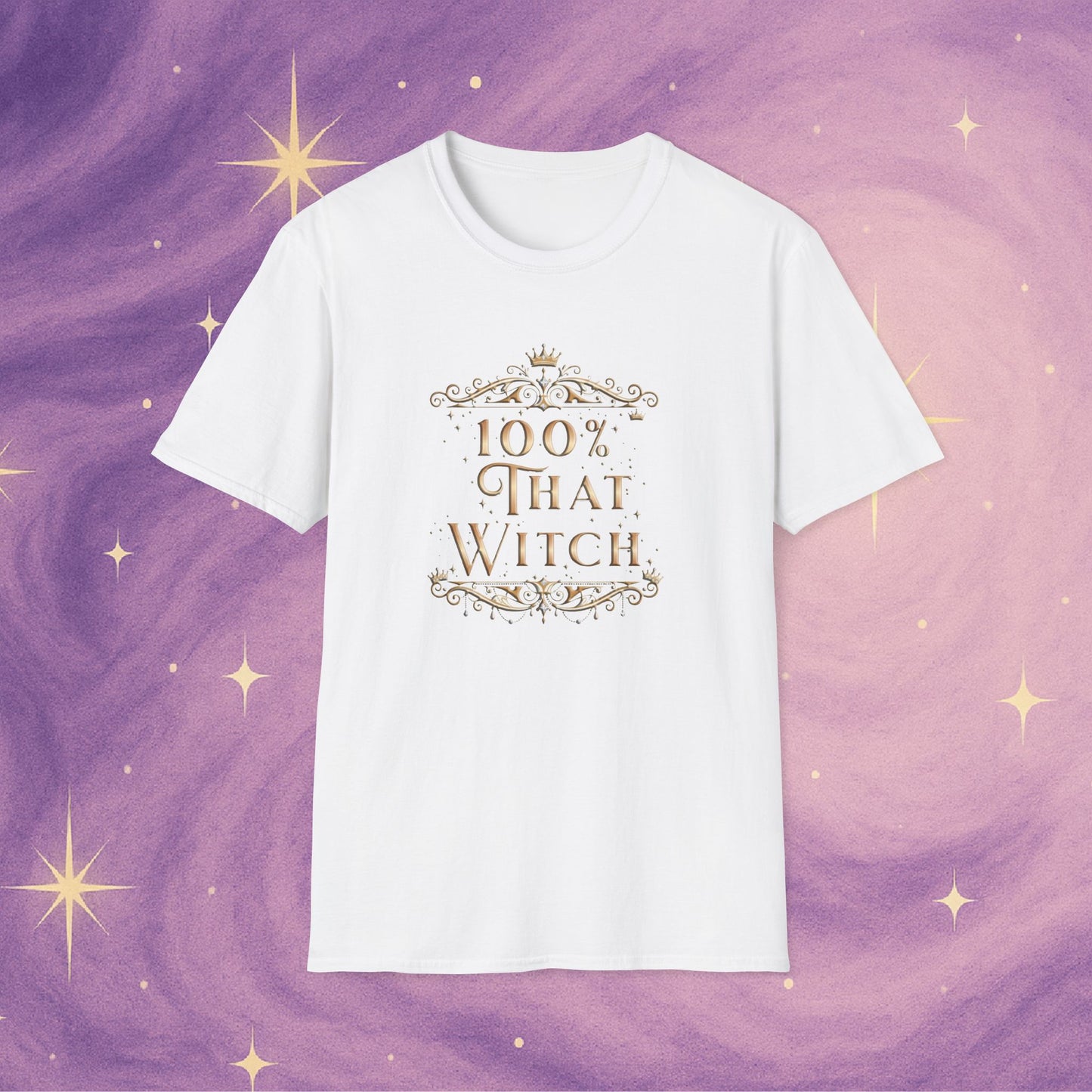 100% That Witch Cat T-Shirt Golden Glam