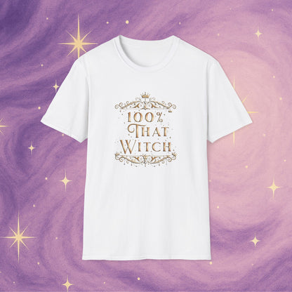 100% That Witch Cat T-Shirt Golden Glam