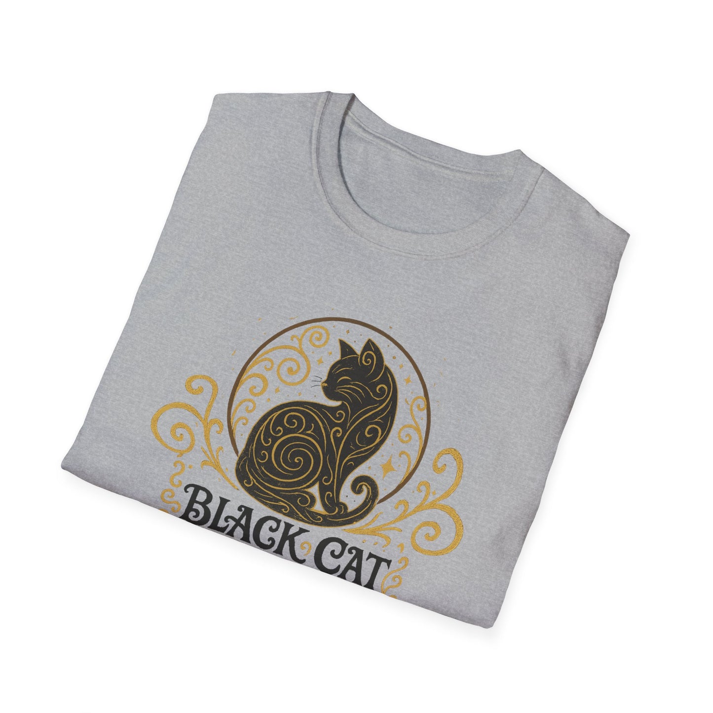 Black Cat Academy Ornate T-Shirt