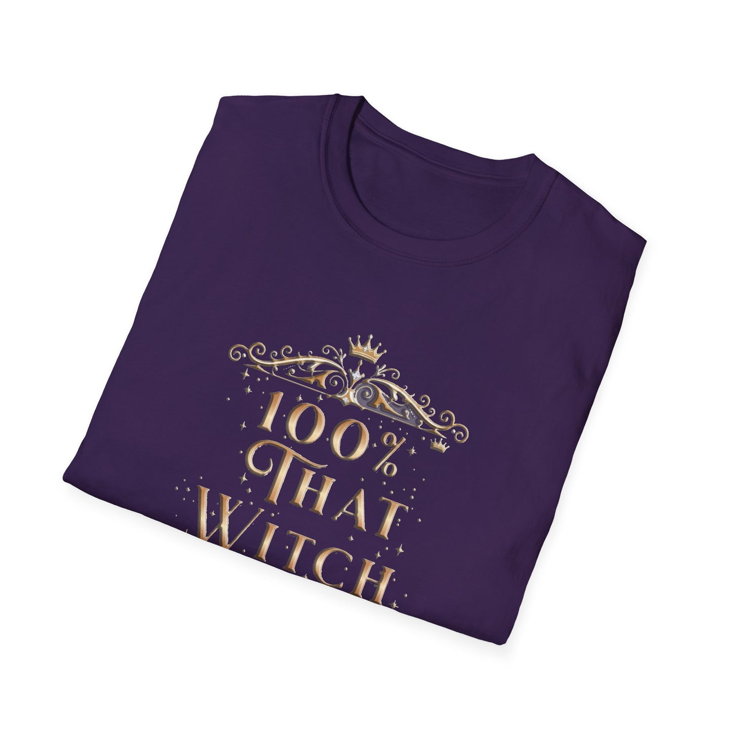 100% That Witch Cat T-Shirt Golden Glam