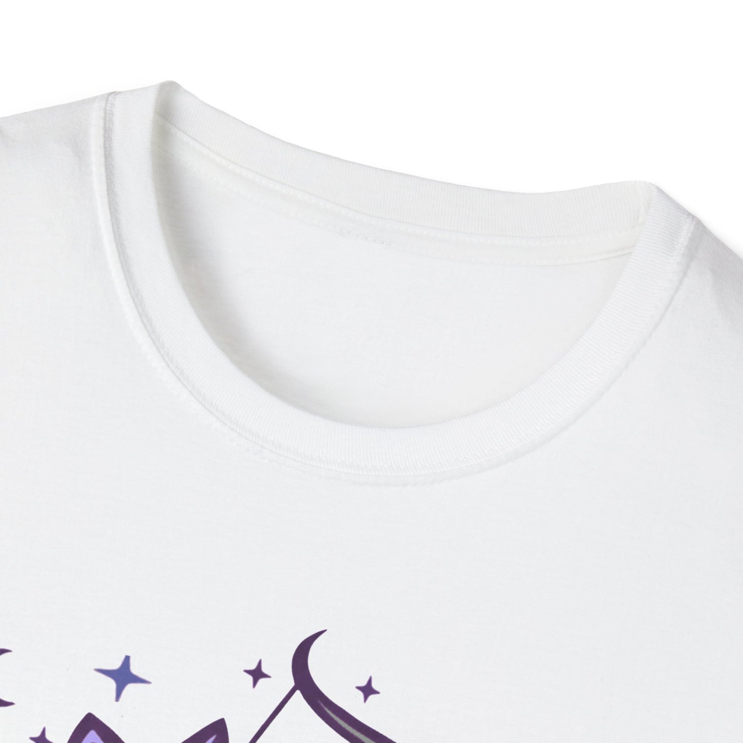 Sagittarius Zodiac Cat T-Shirt — Sagittarius Astrological Sign with Cat Graphic