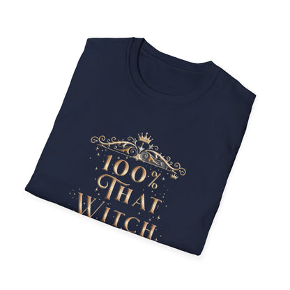 100% That Witch Cat T-Shirt Golden Glam