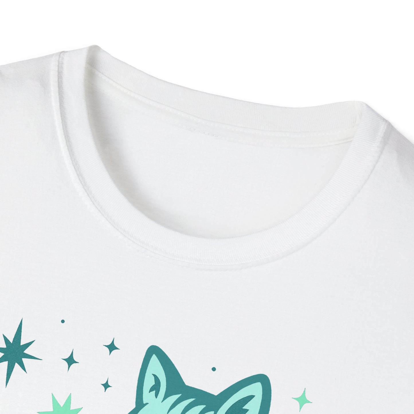 Aquarius Zodiac Cat T-Shirt — Aquarius Astrological Sign with Cat Graphic