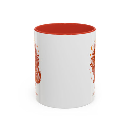 Leo Zodiac Cat Mug - Color Pop | Astrological Sign Coffee Cup 11 or 15 oz