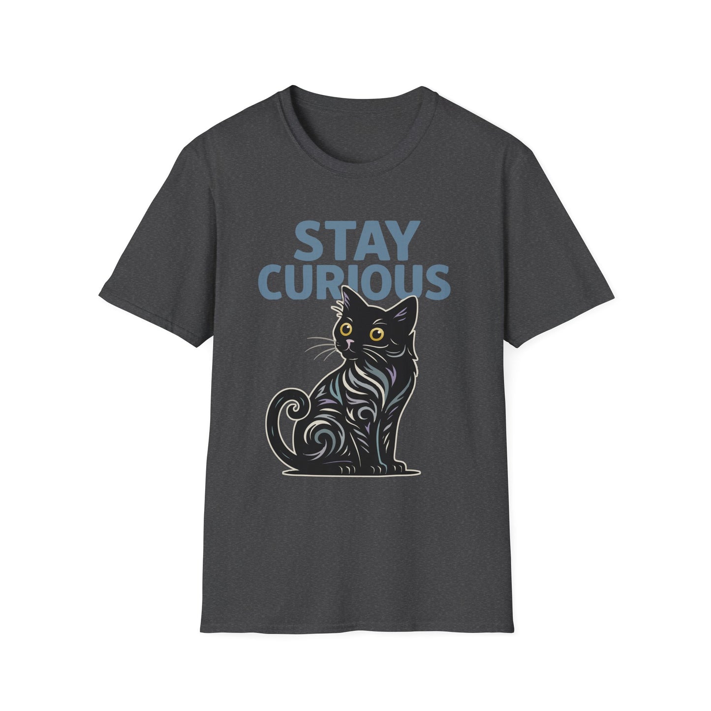 Stay Curious Cat T-Shirt
