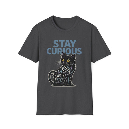 Stay Curious Cat T-Shirt