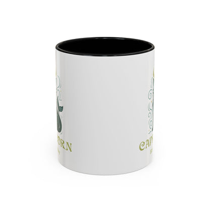 Capricorn Zodiac Cat Mug - Color Pop | Astrological Sign Coffee Cup 11 or 15 oz