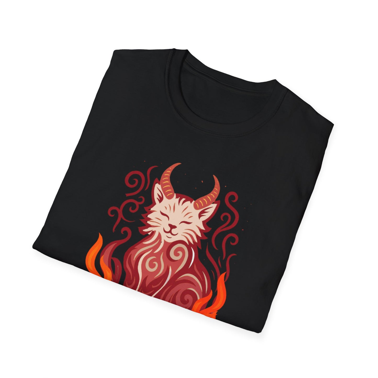 Aries Zodiac Cat T-Shirt — Aries Astrological Sign with Cat Graphic