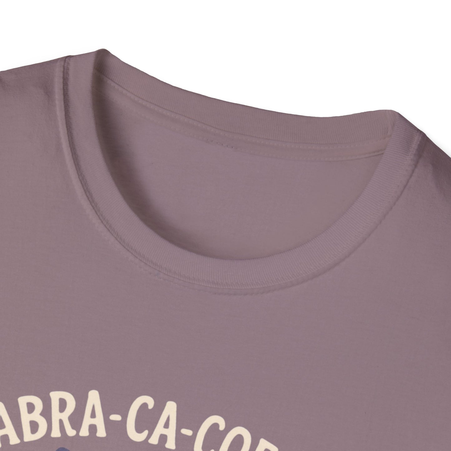 Abra-ca-coffee First T-Shirt | Cute Cat Tee, Pet Lover Gift, Animal Lover Shirt, Coffee Lover Gift