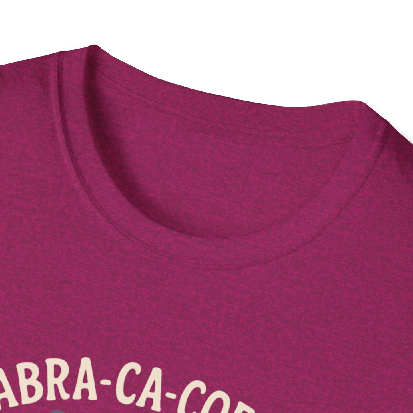 Abra-ca-coffee First T-Shirt | Cute Cat Tee, Pet Lover Gift, Animal Lover Shirt, Coffee Lover Gift
