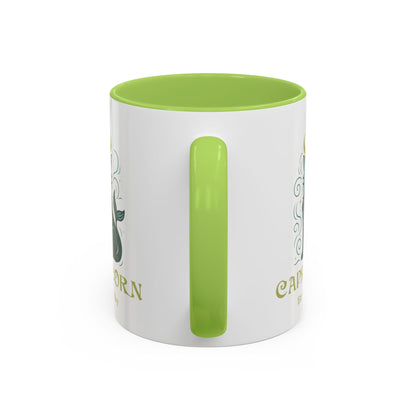Capricorn Zodiac Cat Mug - Color Pop | Astrological Sign Coffee Cup 11 or 15 oz
