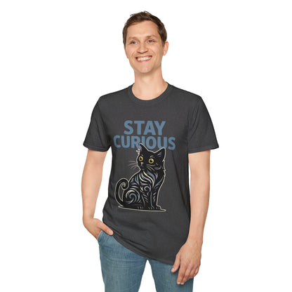 Stay Curious Cat T-Shirt