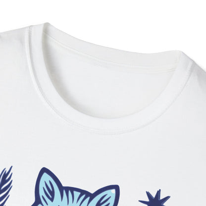 Virgo Zodiac Cat T-Shirt — Virgo Sign with Cat Graphic