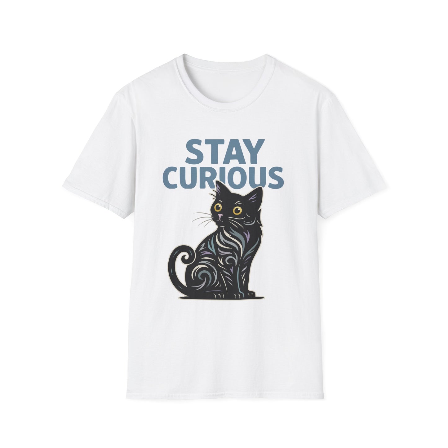 Stay Curious Cat T-Shirt
