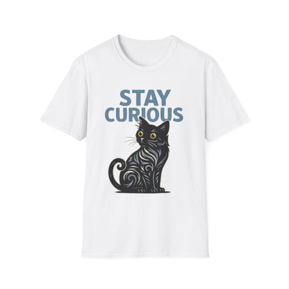 Stay Curious Cat T-Shirt