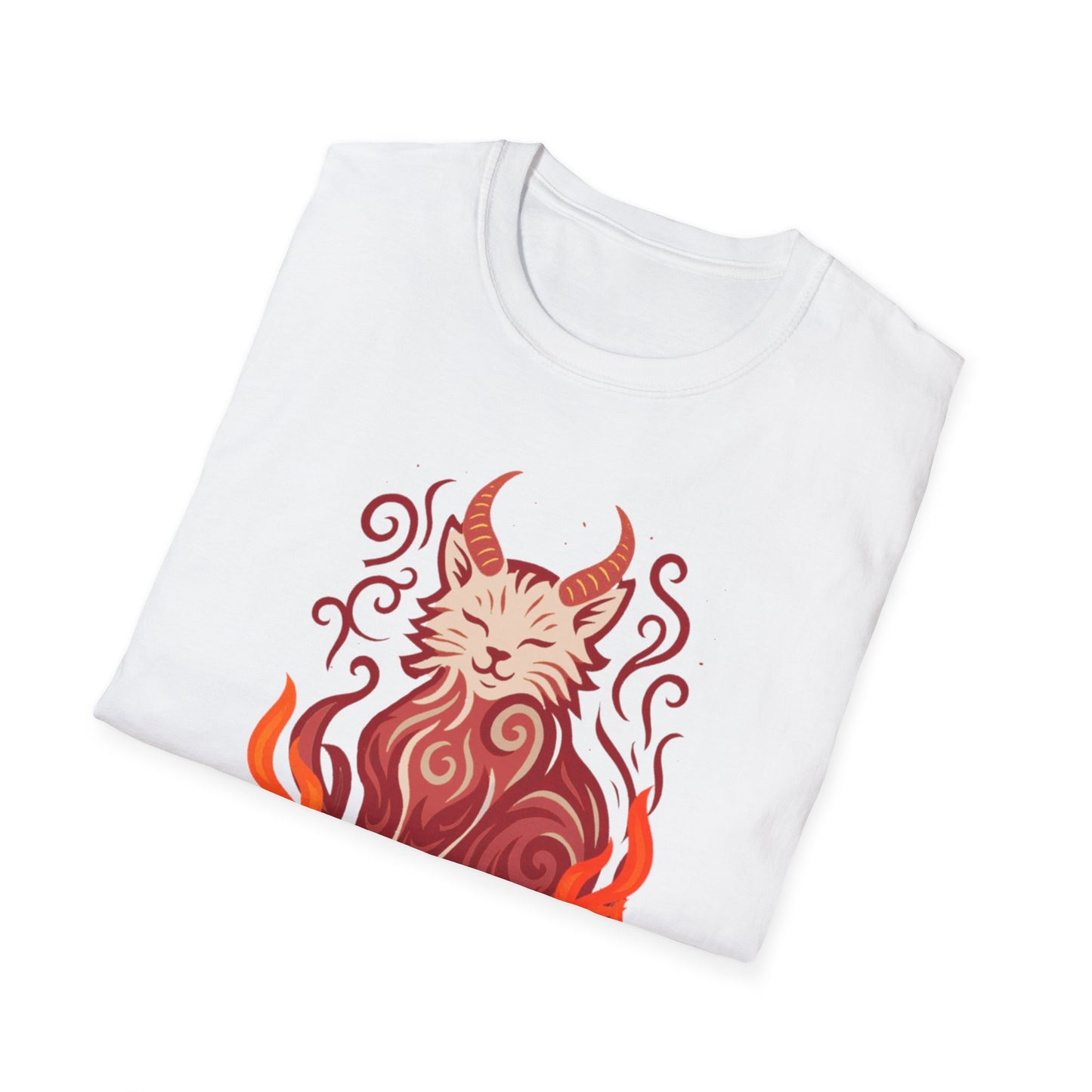 Aries Zodiac Cat T-Shirt — Aries Astrological Sign with Cat Graphic