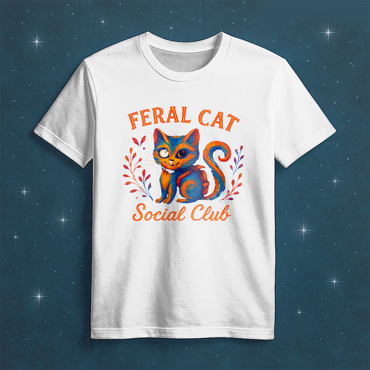 Feral Cat Social Club Tee