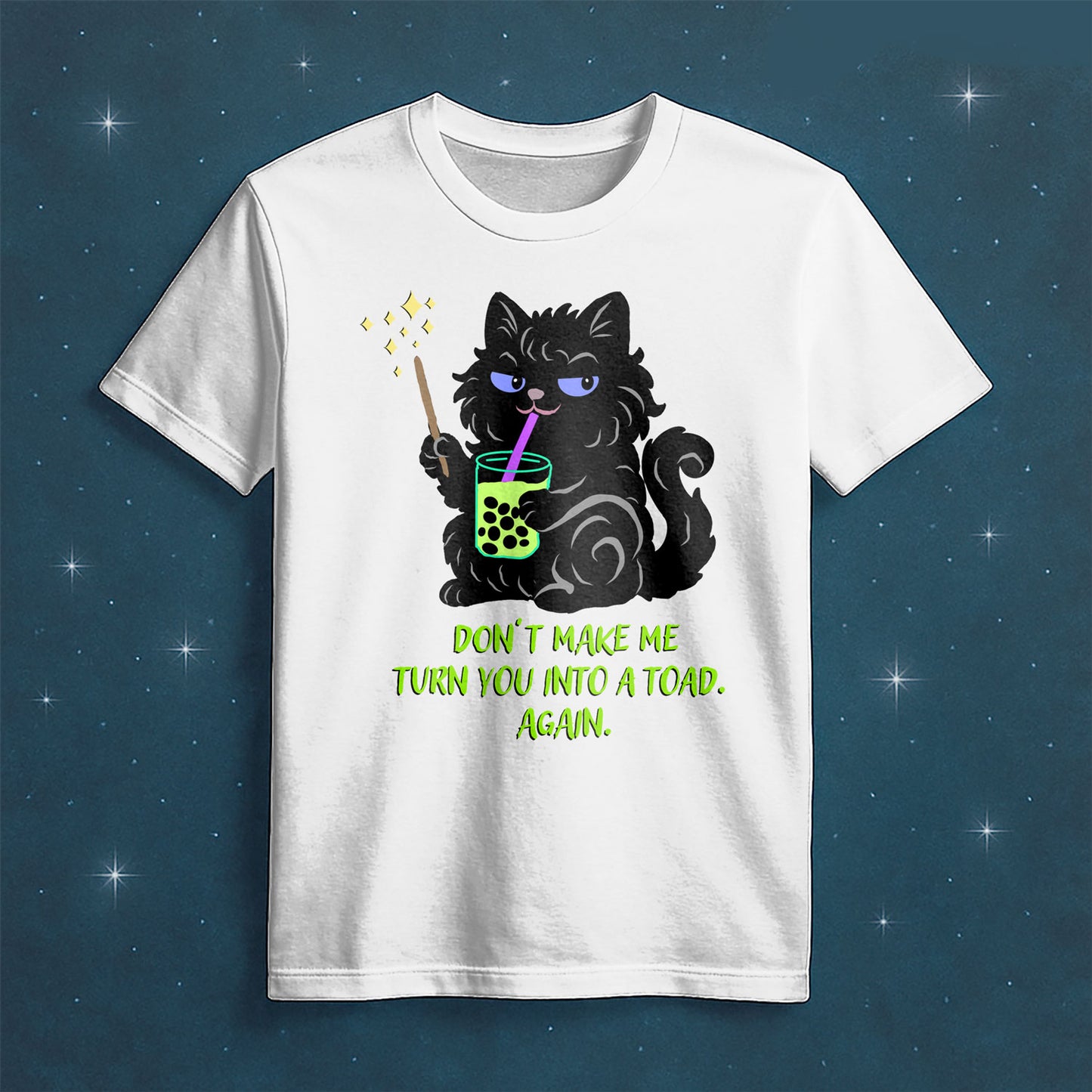 Turn You into a Toad Bored Cat Tee
