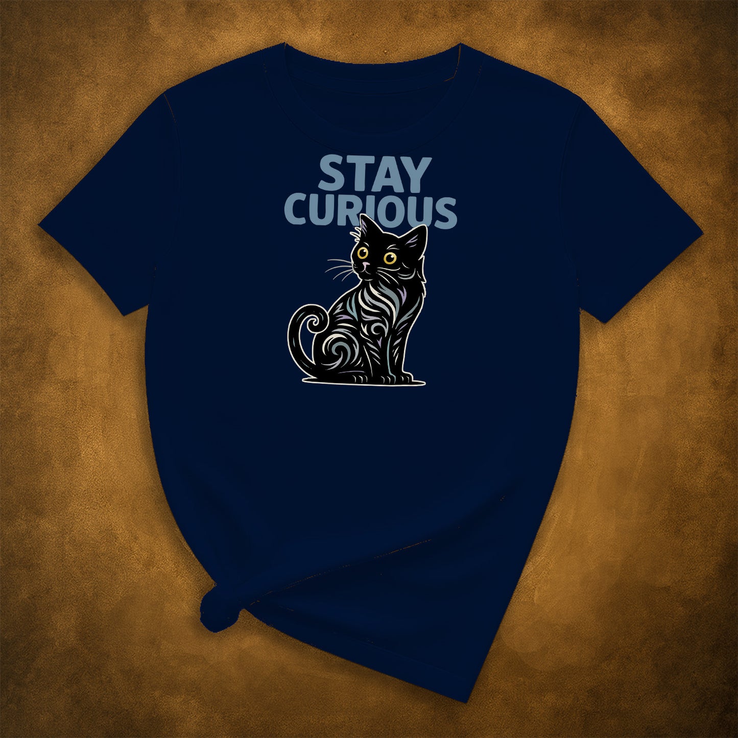 Stay Curious Cat T-Shirt