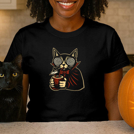 Hypno Vampire Cat Tee