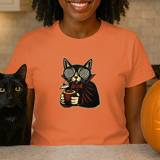 Hypno Vampire Cat Tee