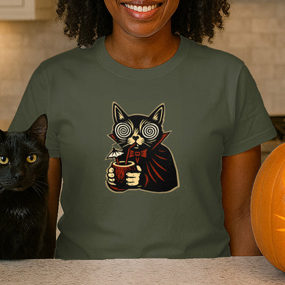 Hypno Vampire Cat Tee