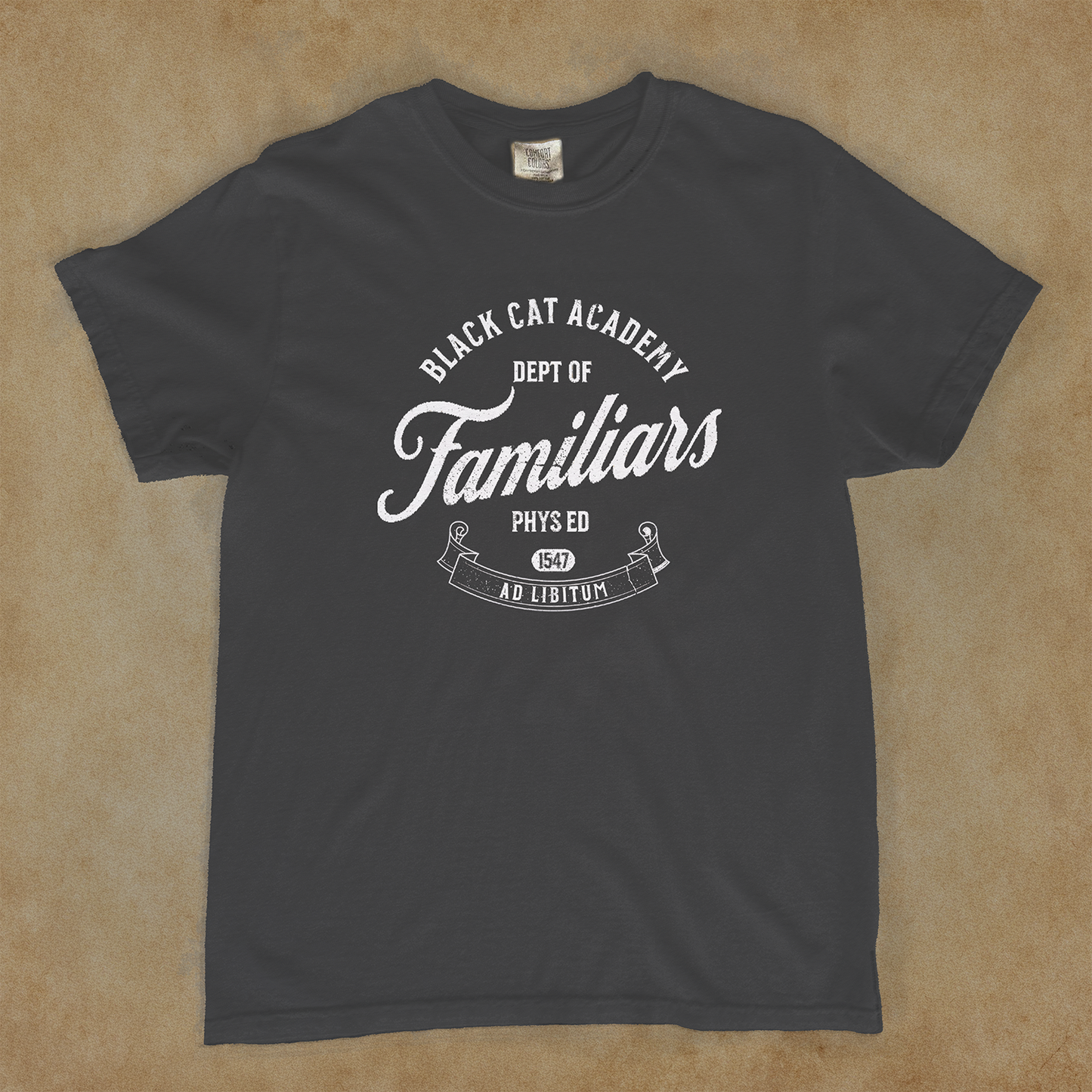 Black Cat Academy - Familiars Phys Ed Tee