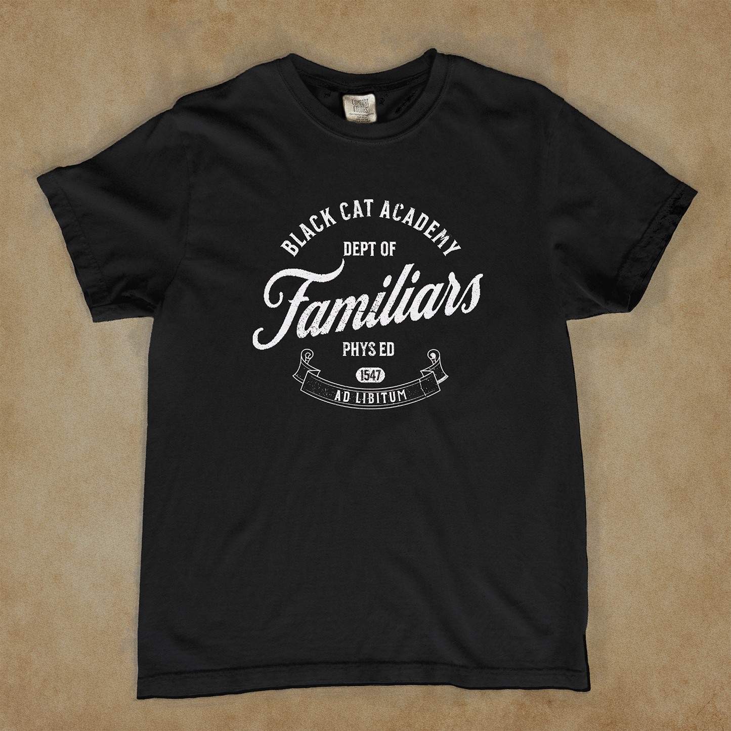 Black Cat Academy - Familiars Phys Ed Tee