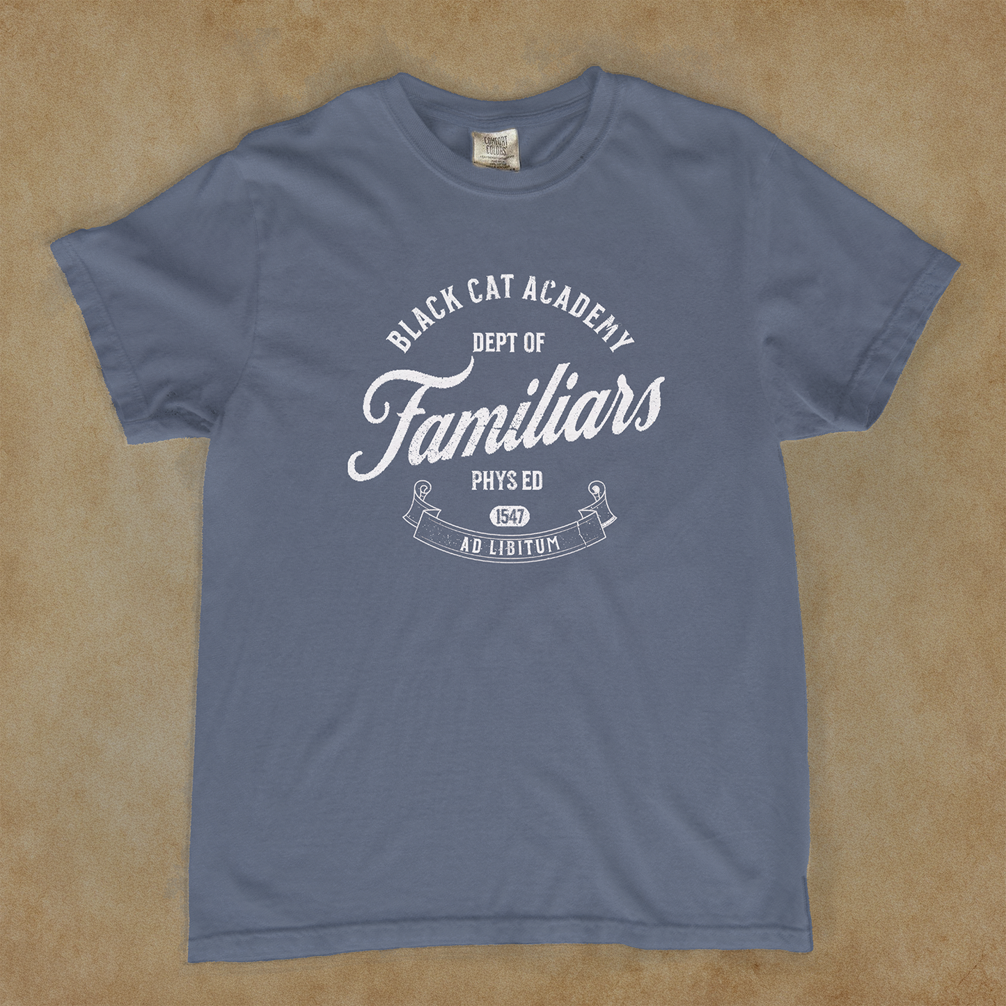 Black Cat Academy - Familiars Phys Ed Tee