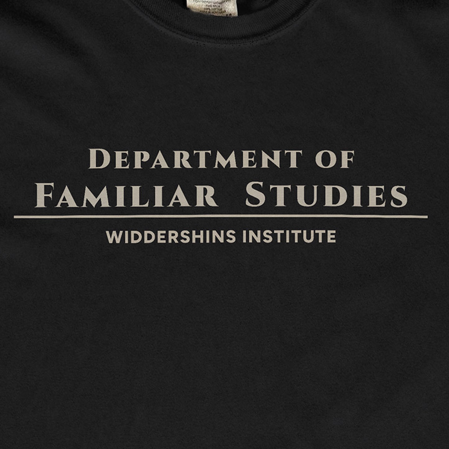 Department of Familiar Studies