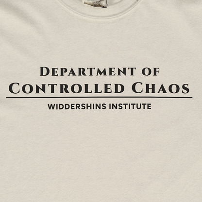 Department of Controlled Chaos