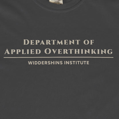 Department of Applied Overthinking