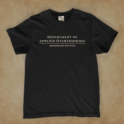 Department of Applied Overthinking