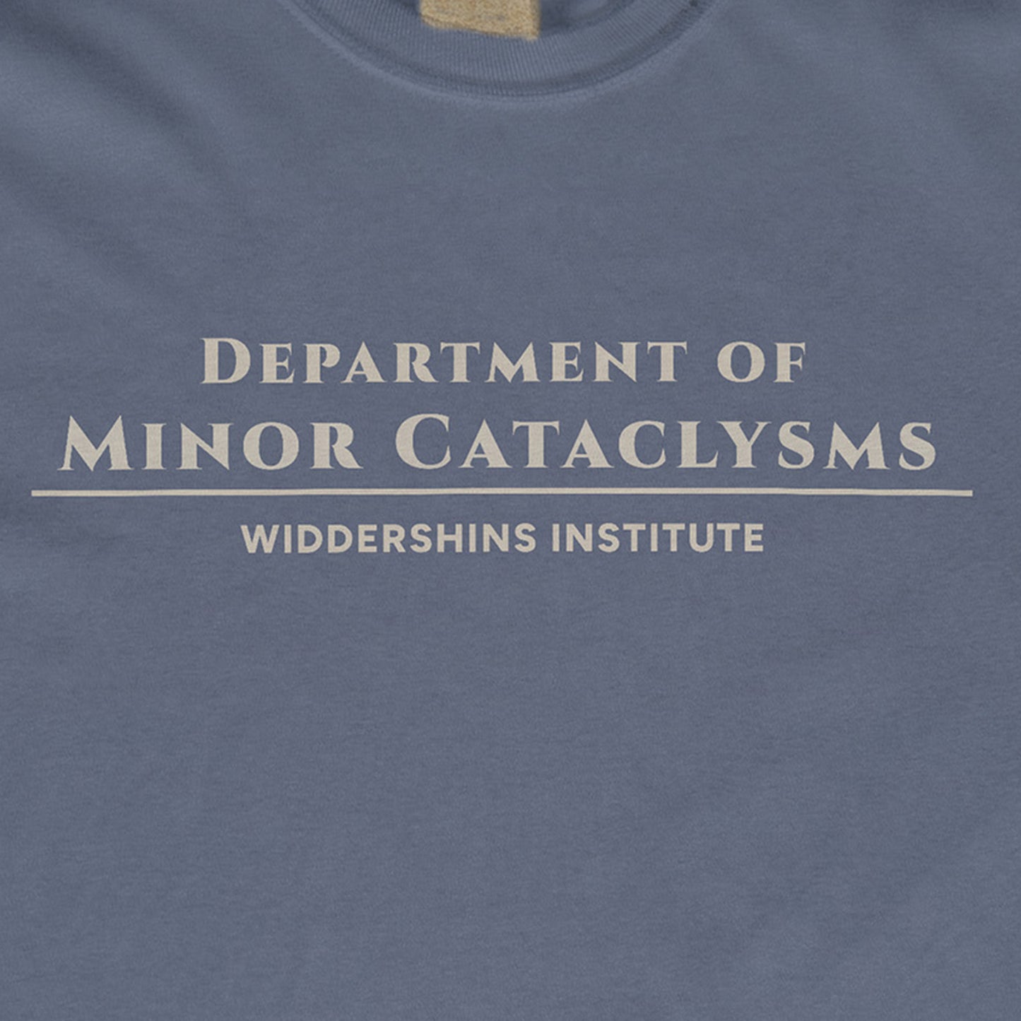 Department of Minor Cataclysms