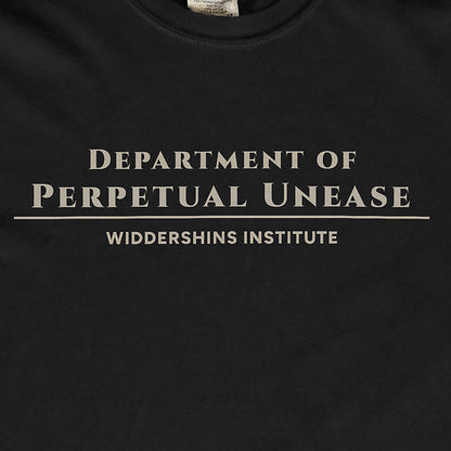 Department of Perpetual Unease