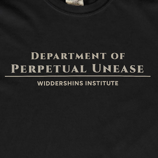 Department of Perpetual Unease