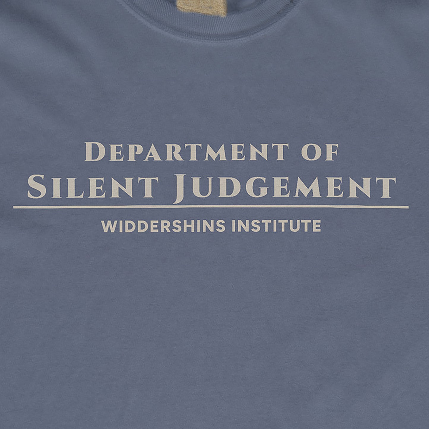Department of Silent Judgement