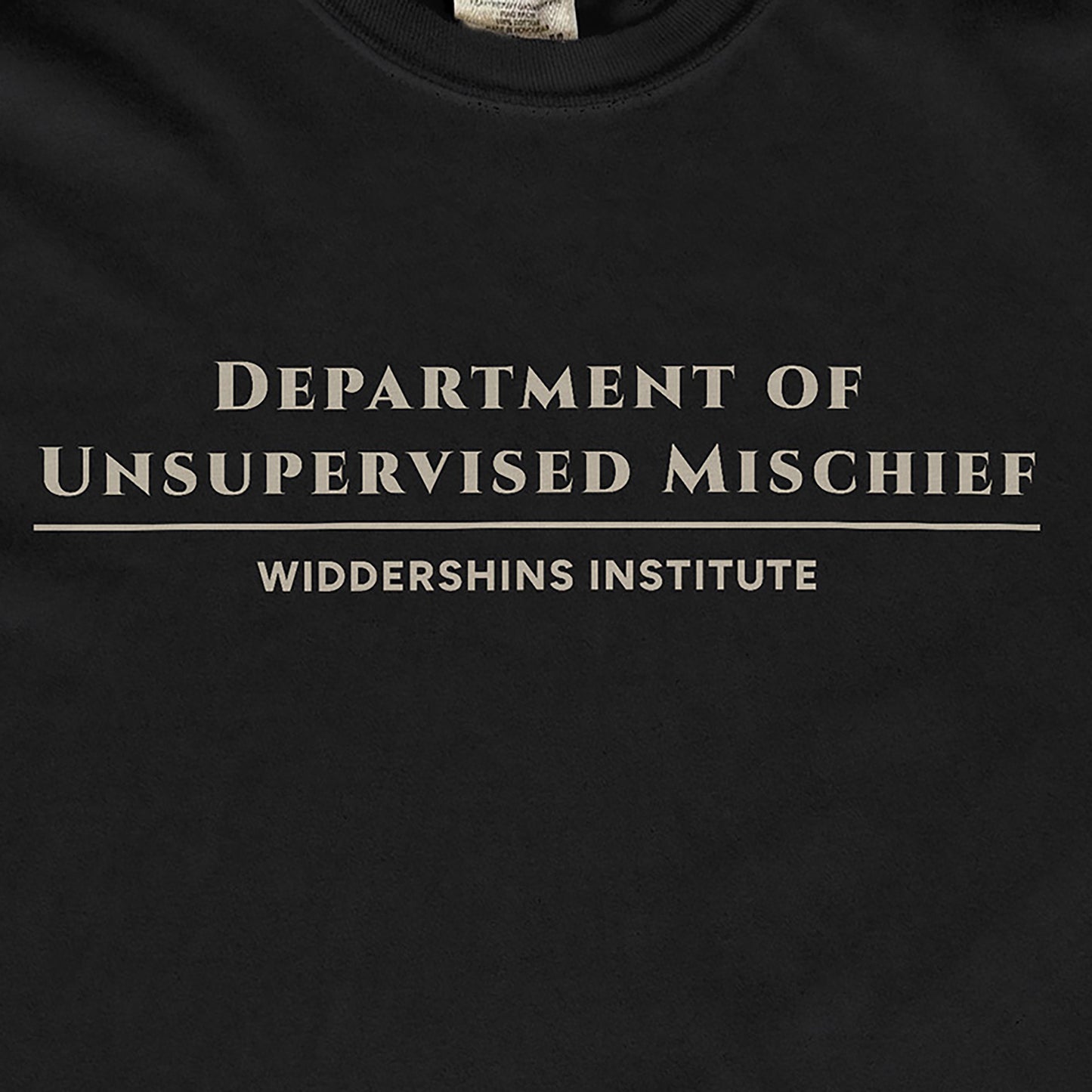 Department of Unsupervised Mischief