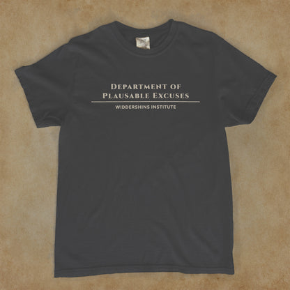 Department of Plausible Excuses