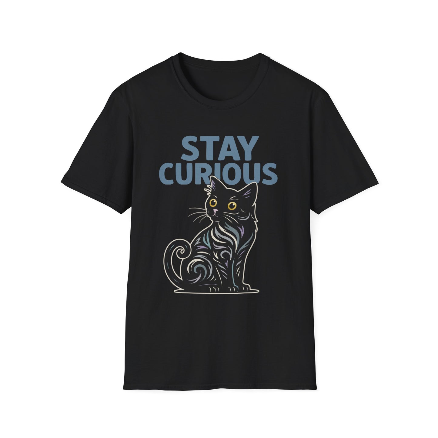 Stay Curious Cat T-Shirt
