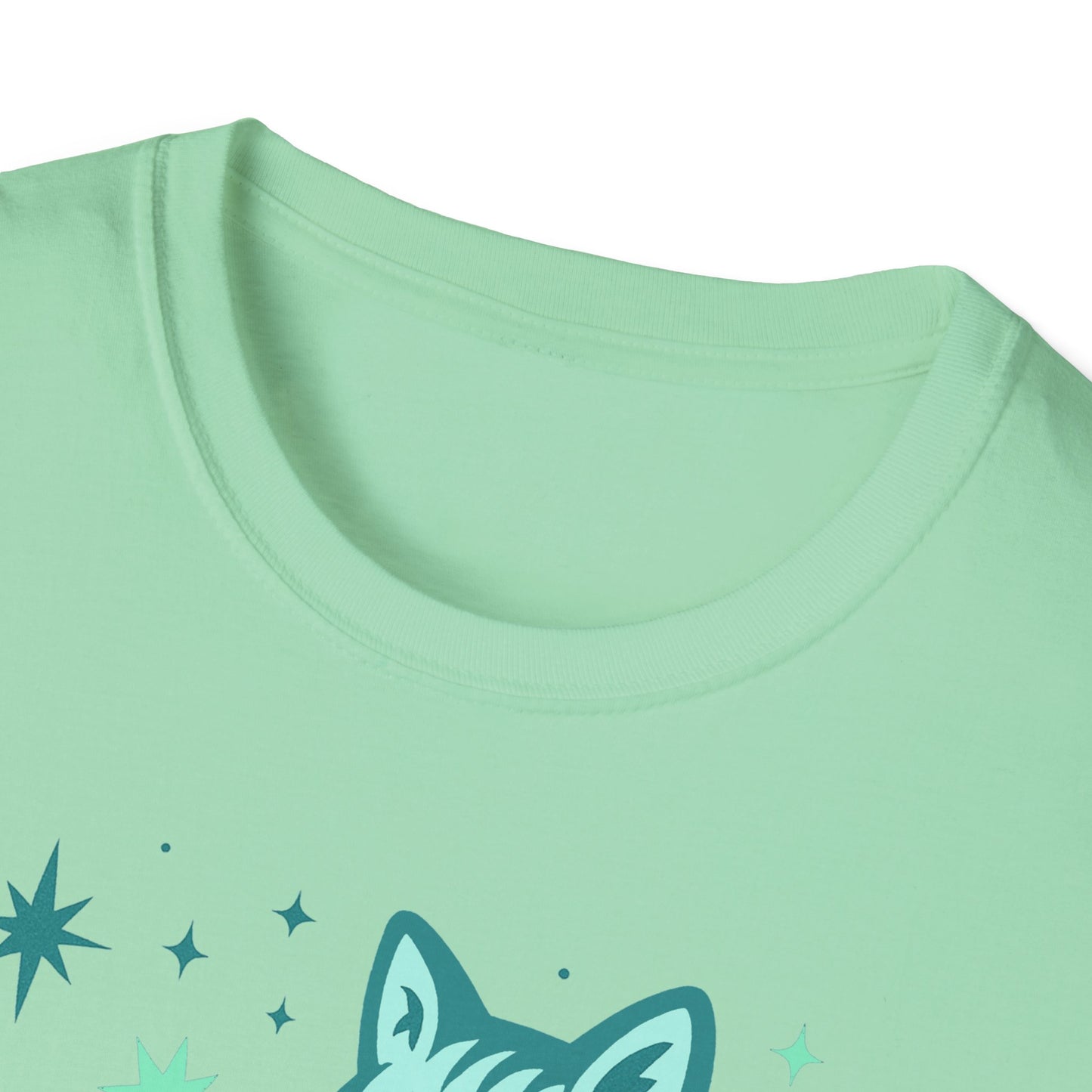 Aquarius Zodiac Cat T-Shirt — Aquarius Astrological Sign with Cat Graphic